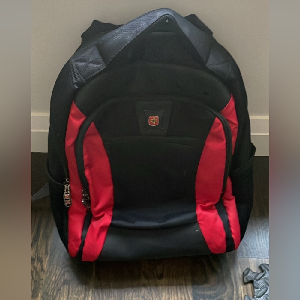 Swiss gear Black and Red Backpack